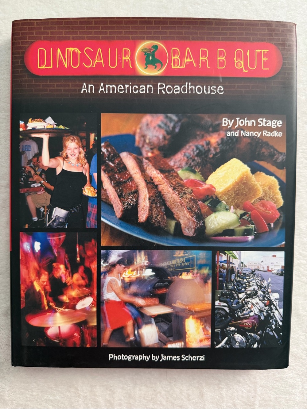 Dinosaur BBQ An American Roadhouse — Cookbook/Photo Book (Black Cover)